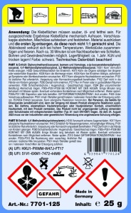 Adeziv STC pentru lipit plastic PUR 2K 1min, seringa dubla + 2 mixere 25g - Img 3
