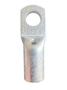 GT50 - Papuc cupru electrolitic neizolat, cu gaura, pentru fir de 50mmp (Sectiune cablu / Ø gaura: 50mmp / Ø10)