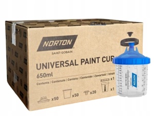 Kit NORTON sistem vopsire unica folosinta, Universal PPS, 0.650ML, 190µm, 50bc