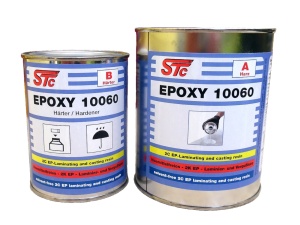 Set rasina opoxidica STC, 2K, pentru laminare si turnare, A+B 1Kg - 10060 - Img 2