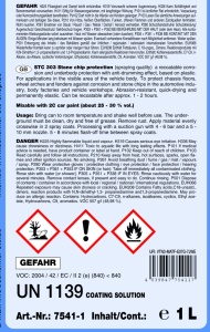 STC 303 ANTIFON PVC PROTECTIE ANTIPIETRE GRI 1L - Img 2