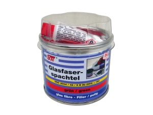 Chit STC pentru reparatii auto fibra verde, 180g