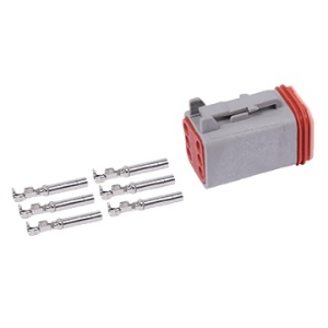 Conector auto Deutsch DTP, mama, 6 pini