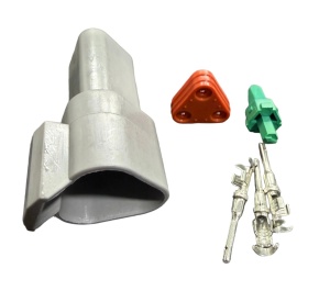 Conector auto Deutsch DTP, tata, 3 pini - Img 2