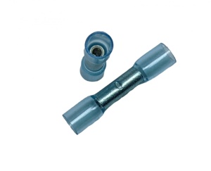Conector termocontractabil cu adeziv, sertizabil, albastru, 2,5mmp - 7931200502 - 100buc/set - Img 2