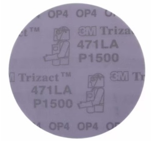 Disc 3M pentru polish P1500, trizact, 150mm, fara gauri