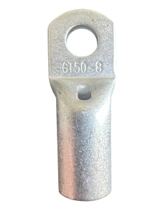 GT50 - Papuc cupru electrolitic neizolat, cu gaura, pentru fir de 50mmp (Sectiune cablu / Ø gaura: 50mmp / Ø8)
