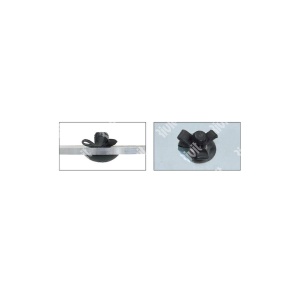 RIVIT POPNIT TRIPLASTIV NEGRU 4.8*18 PLASTIC/PLASTIC - Img 3