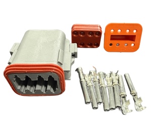 Conector auto Deutsch DTP, mama, 8 pini - Img 2