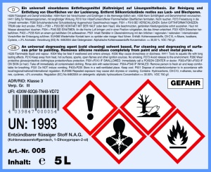Degresant STC antistatic, universal, 5L - Img 3
