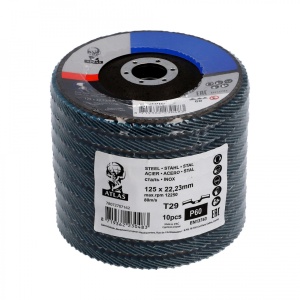 Disc lamelar conic, P60, 125mm*22.23mm | ATLAS - Img 4