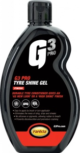 Gel FARECLA G3 PRO redare luciu, Tyre shine gel, 500ML, 7213EX
