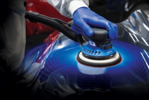 Masina electrica NORTON de slefuit cu orbita de 5mm, cyclonic 150mm, + alimentator + cablu, kit complet