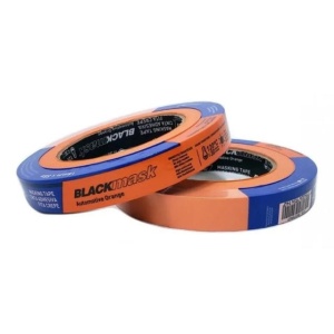 Norton banda mascare Orange Black 24mm*55m, portocalie, 120°C, NOR09628