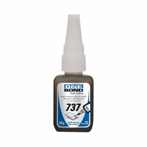 ONE BOND 737 Adeziv instant negru cu rezistenta mare 20g