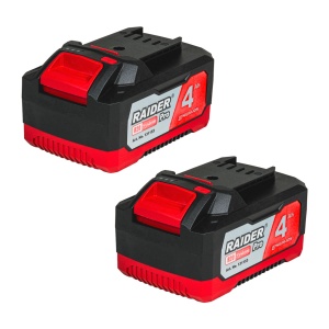 Set 2 acumularori R20 Li-ion 20V x 4.0Ah
