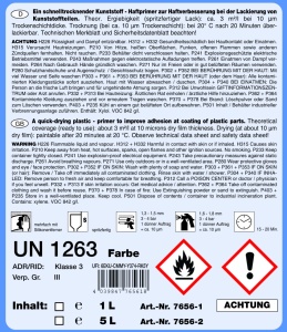Spray STC primer pentru plastic, promotor de aderenta transparent, 1l - Img 2