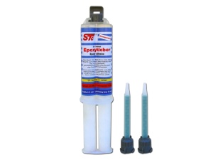 Adeziv Epoxy 2K transparent seringa dubla 24ml, 5min | STC