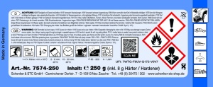 Chit auto STC standard 2K culoare Bej, 250g - Img 2