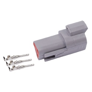 Conector auto Deutsch DTP, tata, 3 pini