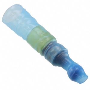 Conector cap de fir, termocontractabil, albastru, 2,5mmp