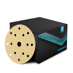 Disc abraziv Helios Refinish premium, granulatie P600, prindere velcro , 150mm, 15 gauri