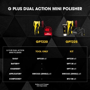 Dual action mini polisher FARECLA G PLUS GPT220 - Img 7