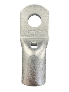 GT120 - Papuc cupru electrolitic neizolat, cu gaura, pentru fir de 120mmp (Sectiune cablu / Ø gaura: 120mmp / Ø12)