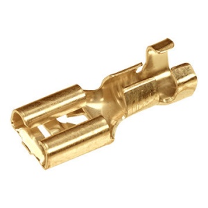 Papuc auto cupru, neizolat, mama, latime 6,3mm, cu opritor, pentru fir de 1,5mm2 - 100buc/set - Img 5