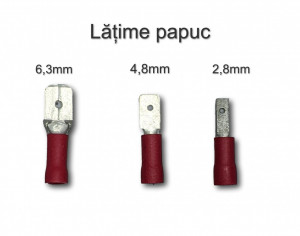 Papuc auto tata, izolat partial, tip AFM 1,5/2,8 - 100buc/set - Img 2