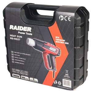 Pistol aer cald Raider cu 2 trepte 2000W , RD-HG27 - Img 5