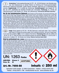 Aditiv STC de pierdere pentru lacuri HS 250ml - Img 2