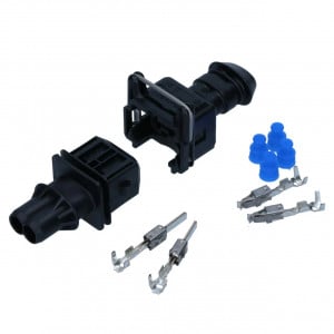 Conector rapid JPT (Tip: Tata 2 poli + pini + garnituri) - Img 1