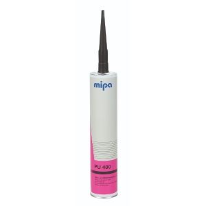 Mastic MIPA PU400, etansant caroserie culoare Negru, 310ml