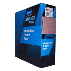 Norton Pro A275 P180, rola burete abraziv pretaiat, 115mm x 25m