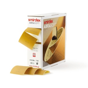SMIRDEX Abrasoft, P500, rola burete abraziv pretaiata, 115mm x 25m