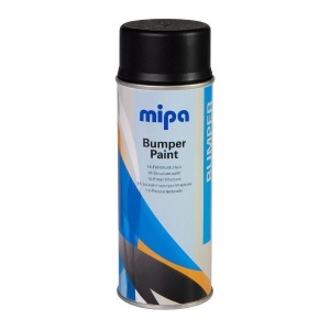 Spray MIPA BUMPER PAINT, vopsea structurata pentru bare, negru, 400ml