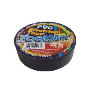 Banda FOOTMARK, pentru izolta cabluri electrice, 20ml, Negru