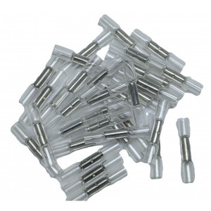 Conector termocontractabil cu adeziv, sertizabil, transparent, 0,5mmp - 7931000012 - 100buc/set - Img 1