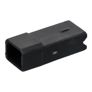 Izolatie plastic neagra pentru papuc mama fara opritor, set 50 buc (020010660)