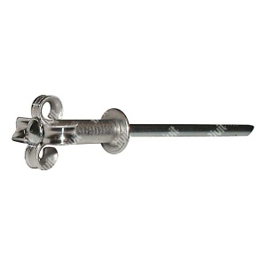 Pop nit RIVIT FIORIV, tip floare AL-OL, 5*25 TL16
