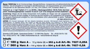 Set rasina opoxidica STC, 2K, pentru turnare , A+B 0.504Kg - 10040 - Img 3