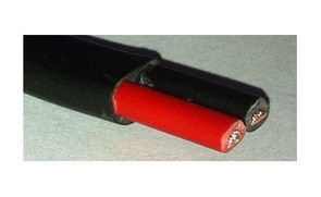 2x0,75 - Cablu electric auto, plat, negru, FLYY 2x0,75 mmp, rola 50ml - Img 2