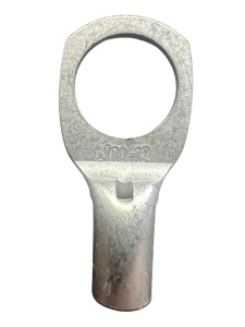 GT10 - Papuc cupru electrolitic neizolat, cu gaura, pentru fir de 10mmp (Sectiune cablu / Ø gaura: 10mmp / Ø12)