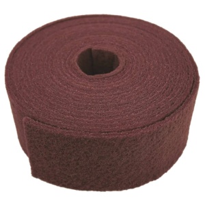 Rola panza netesuta (pasla) rosie AVFN (A/Very Fine Red), 115mm*10m, 925 Line | SMIRDEX