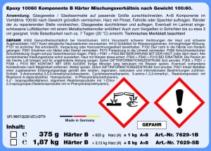 Set rasina opoxidica STC, 2K, pentru laminare si turnare, A+B 1Kg - 10060 - Img 4