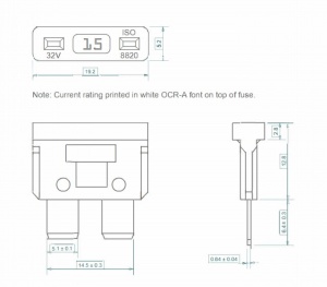 Siguranta auto format STANDARD 50buc/set (Amperaj: 30A) - Img 3