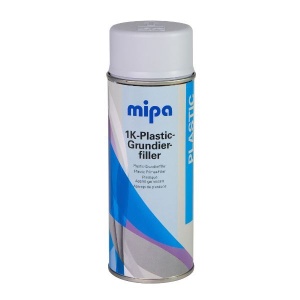 Spray MIPA grund/filler pentru plastic, gri, 1K 400ml
