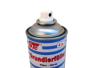 Spray primer gri STC, 2 in 1, 400ml - Img 2