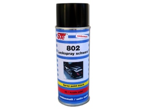 STC 802 Spray negru satin-mat 400ml